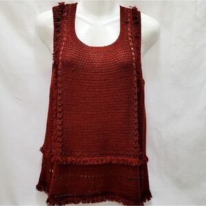 Pepin top sz S fringe